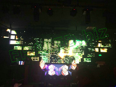 3D DJ舞台LED显示屏
